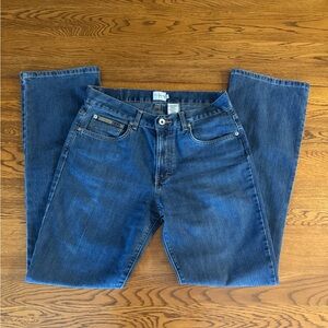 Calvin Klein Dark Vintage Bootcut Jeans Size 8 Y2K Denim Mid Rise